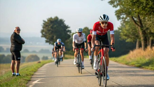 entrenamiento de ciclismo
