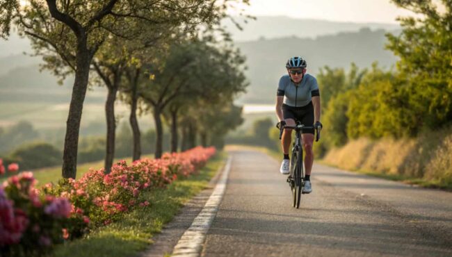 entrenamiento en bicicleta