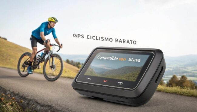 gps ciclismo barato compatible con strava