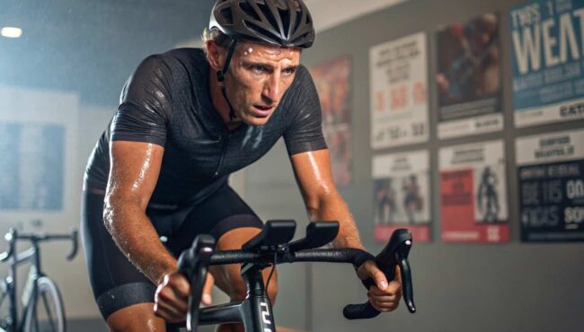 intensidad para quemar grasas ciclista