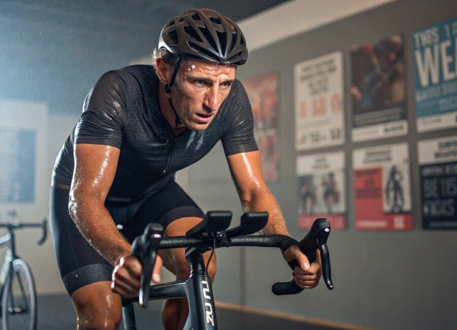 intensidad para quemar grasas ciclista