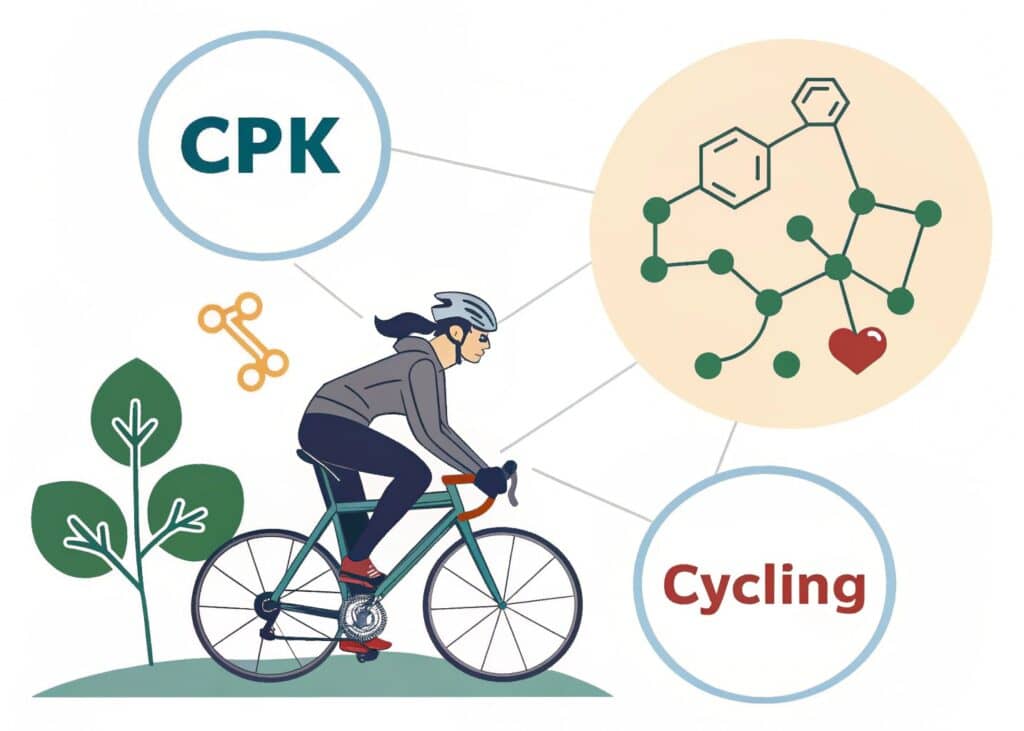 qu es la cpk y ciclismo
