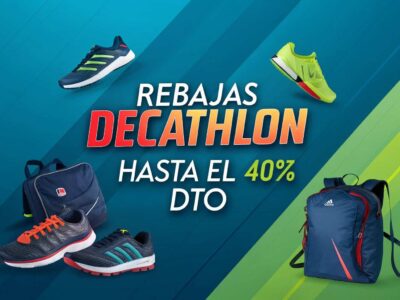 rebajas decathlon hasta el 40 dto