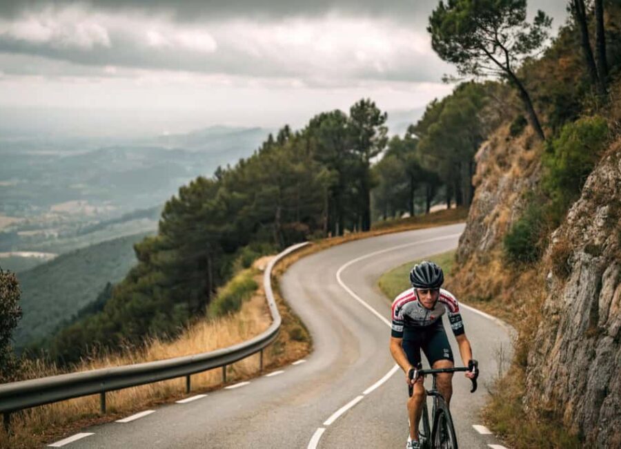 subir en bicicleta sentado un puerto 1