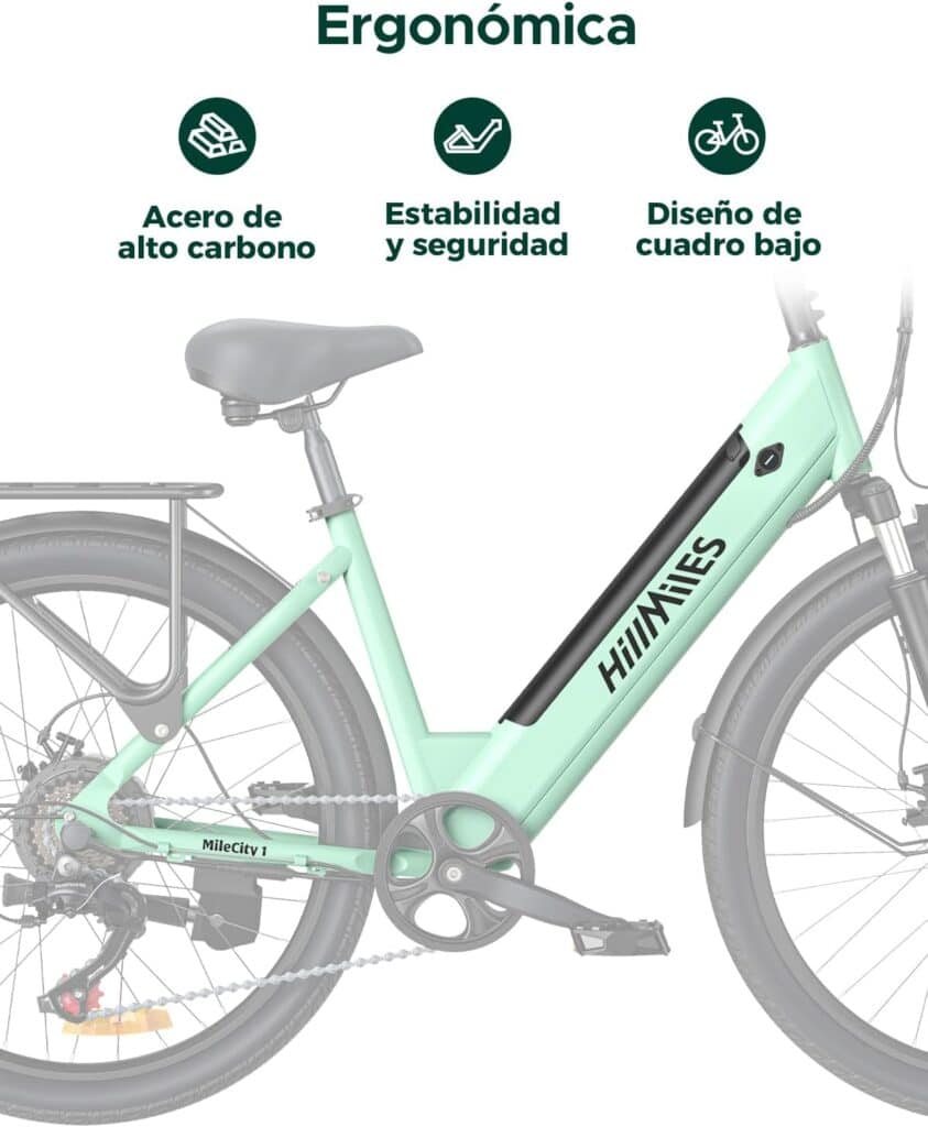 HillMiles Milecity1 La Ebike Más Vendida de Amazon