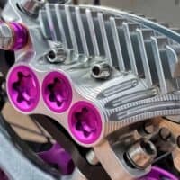 Prototipo de frenos con 24 pistones