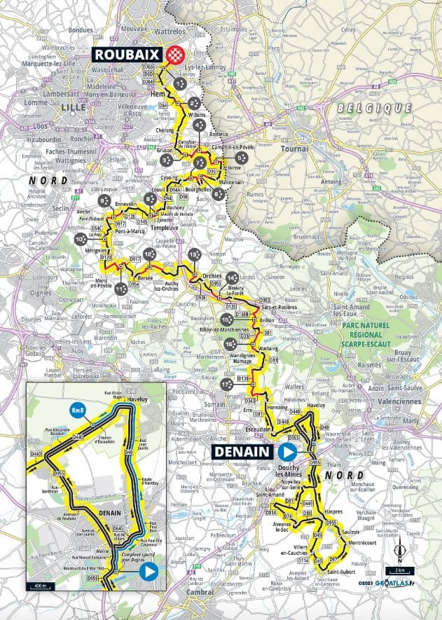 Se Modifica el Recorrido de la París-Roubaix 2025Se Modifica el Recorrido de la París-Roubaix 2025