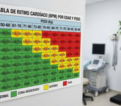 Tabla de Ritmo Cardíaco por Edad y Peso