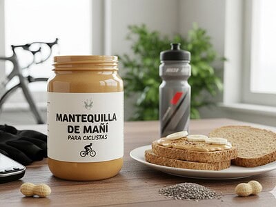Mantequilla de mani para ciclistas