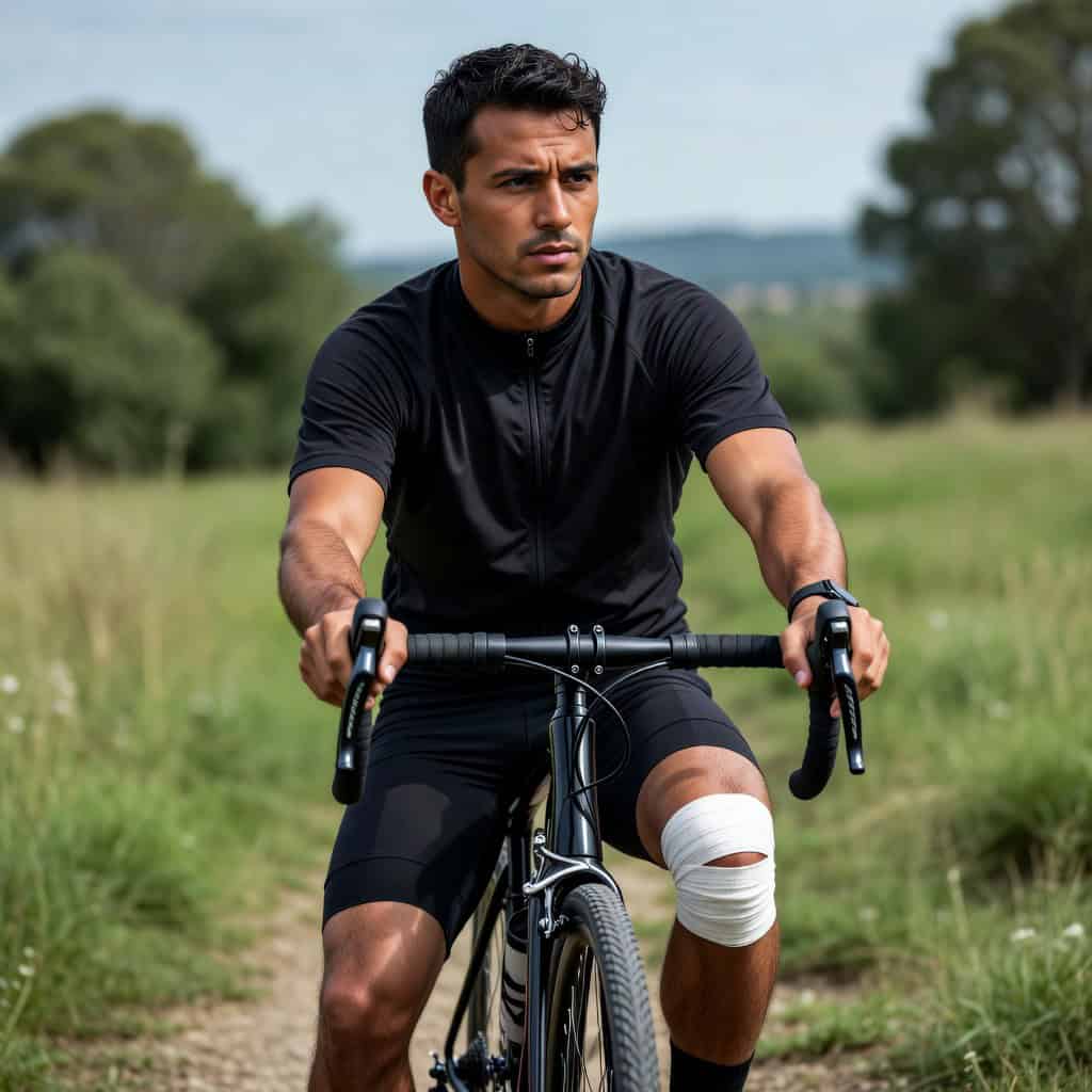 Dolor de rodilla al montar en bicicleta
