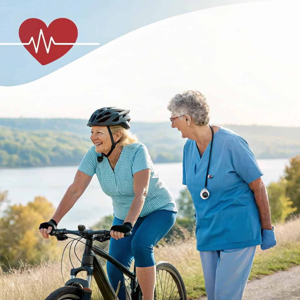 beneficios del ciclismo en enfermos cardiovascular