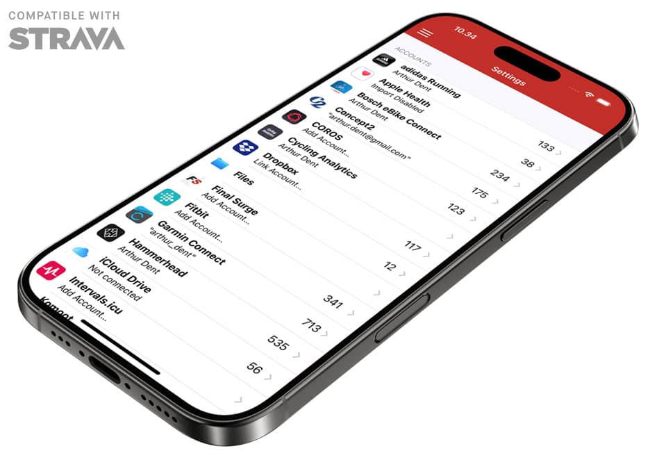 RunGap App para Administrar tus Datos de Entrenamiento