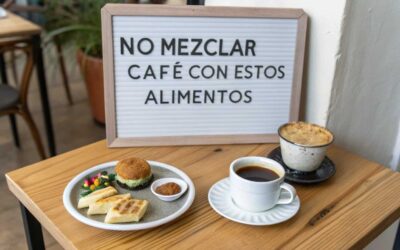 no mezclar caf con estos alimentos