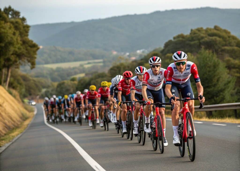 Como rodar en un pelotón ciclista