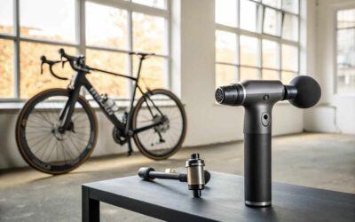 pistola masaje ciclismo