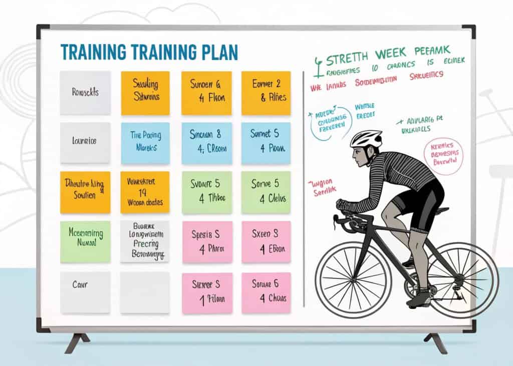 Planes de Entrenamiento de 4 Semanas para Ganar Fuerza en Ciclistas