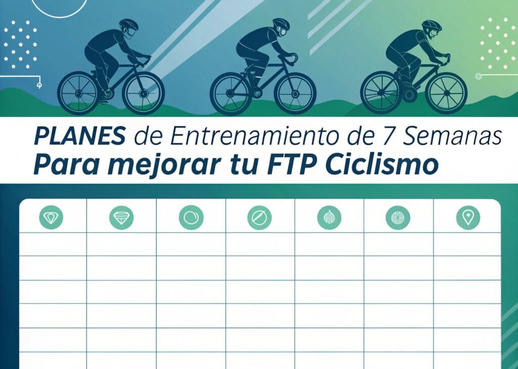 Planes de Entrenamiento de 7 Semanas para Mejorar tu FTP