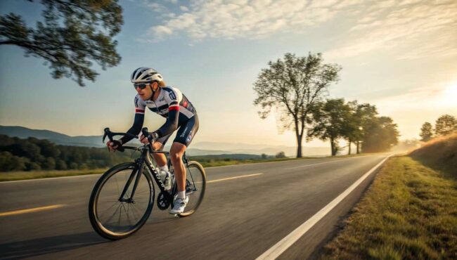 velocidad media y ciclismo
