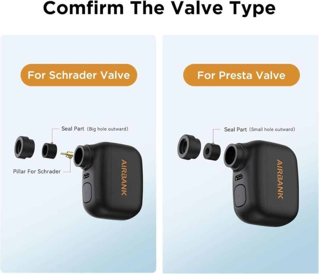 Airbank Mini Bomba Portátil Eléctrica