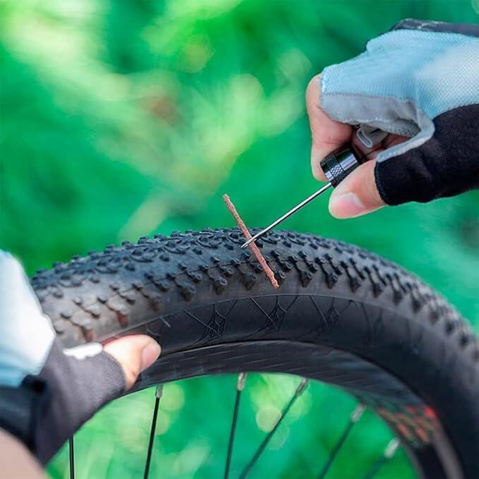 Cómo reparar tubeless con mechas