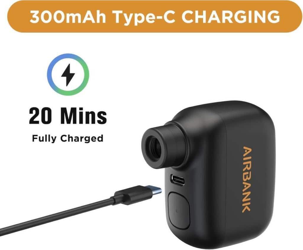 Airbank Mini Bomba Portátil Eléctrica