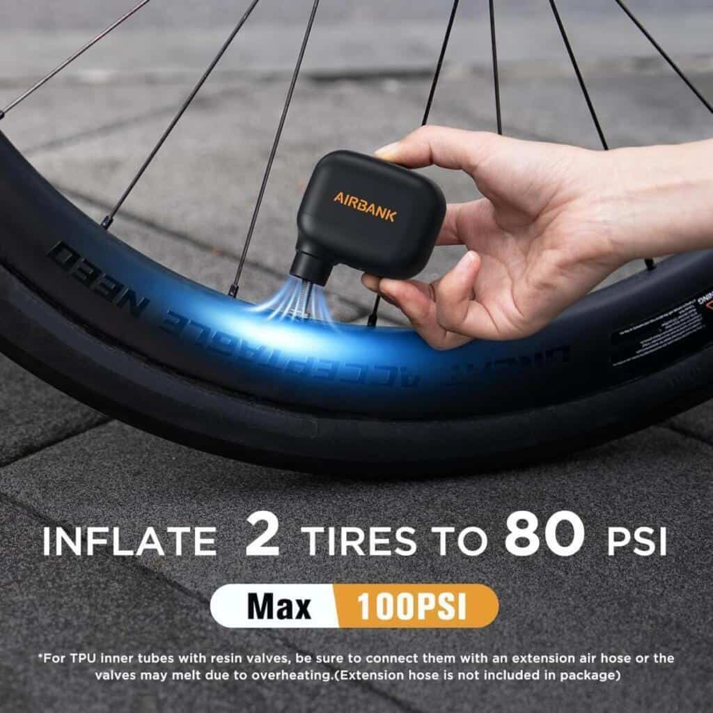 Airbank Mini Bomba Portátil Eléctrica