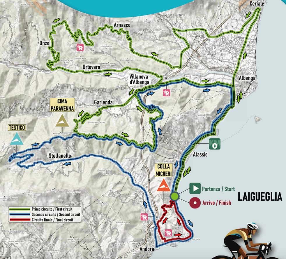 Dónde ver el Trofeo Laigueglia 2025