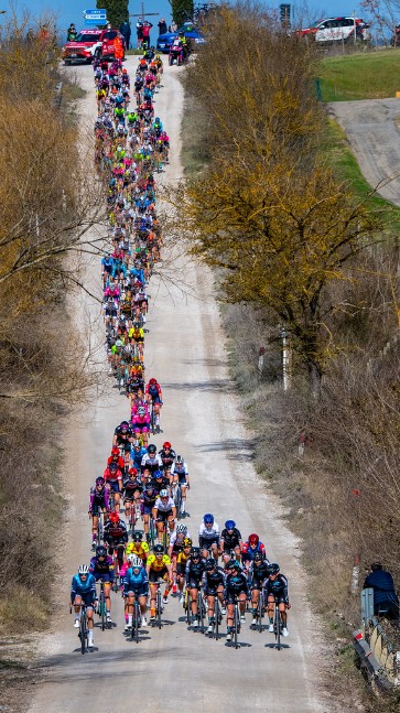 Cómo es la Strade Bianche