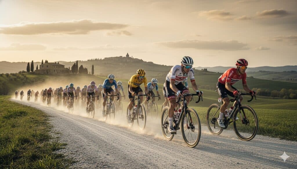 Cómo es la Strade Bianche