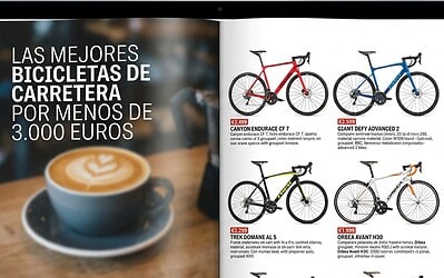 Las mejores bicicletas de carretera por menos de 3.000 euros