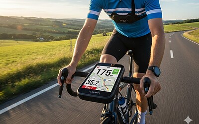 Frecuencia cardíaca en ciclistas