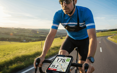 Frecuencia cardíaca en ciclistas