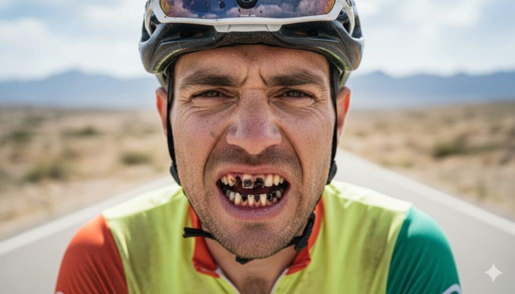 Por qué los geles y bebidas energéticas provocan caries