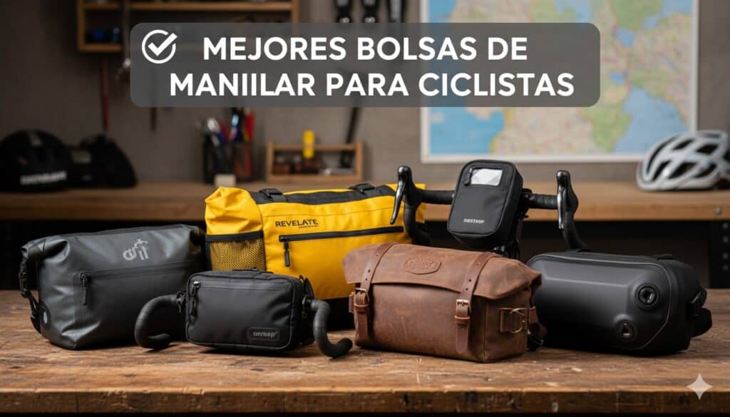 Mejores bolsas de manillar para ciclistas
