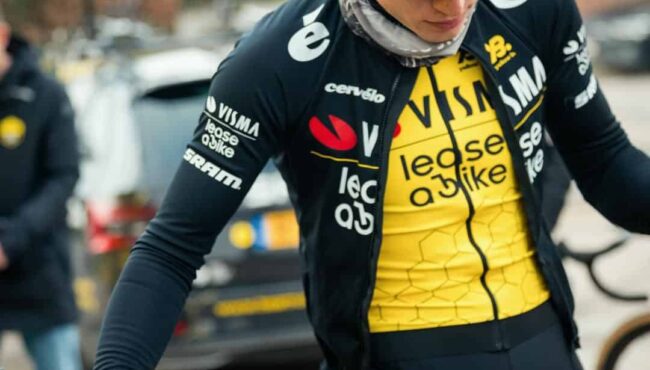 Visma estrena nuevos cascos aerodinamicos