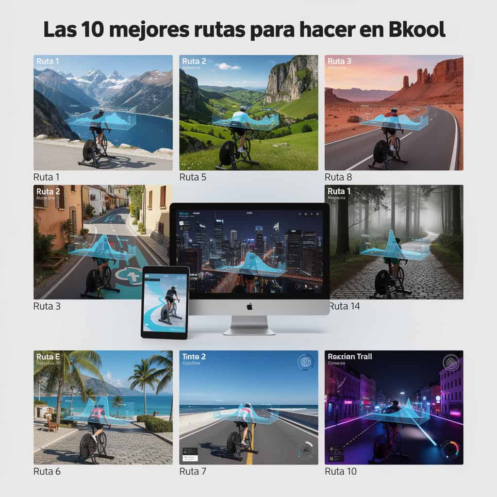 Las 10 mejores rutas para hacer en Bkool