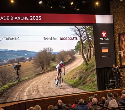 donde ver la strade bianche 2025