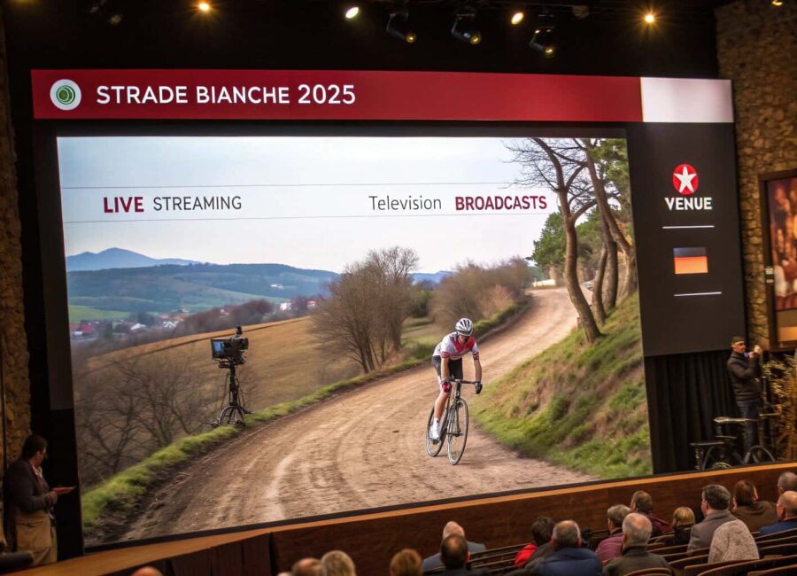 donde ver la strade bianche 2025