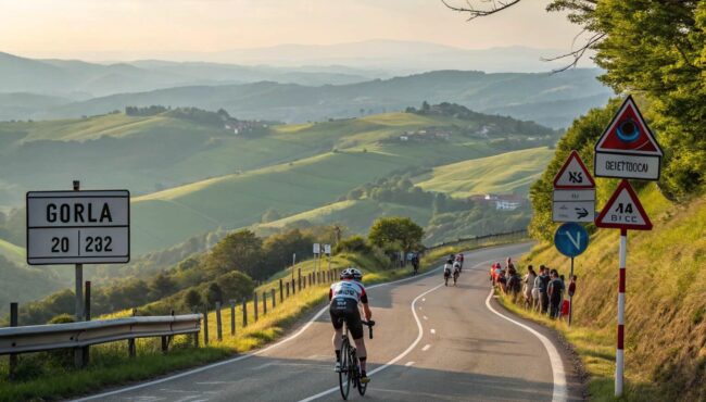 donde ver la subida a gorla 2025 ciclismo