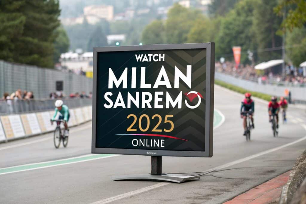 donde ver online la milan sanremo 2025