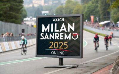 donde ver online la milan sanremo 2025
