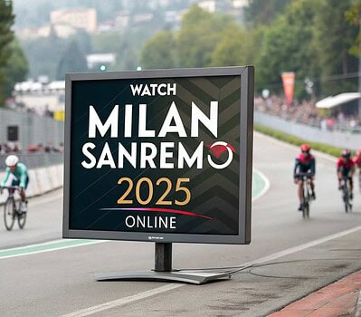 donde ver online la milan sanremo 2025