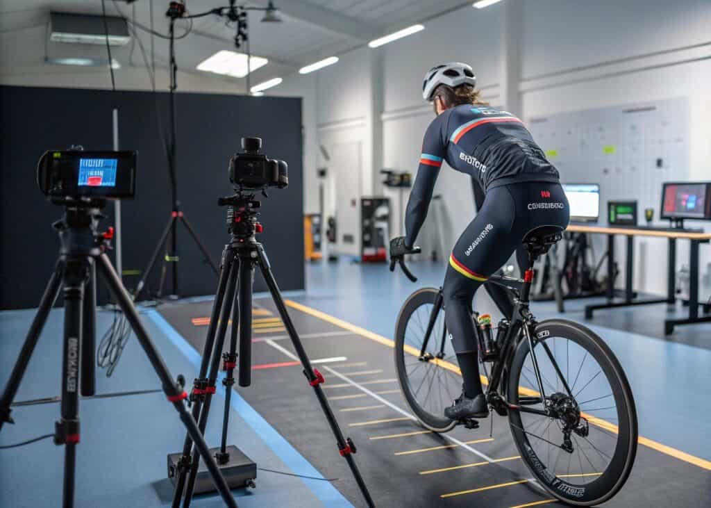 estudio biomecanico en ciclistas