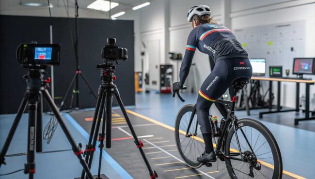 estudio biomecanico en ciclistas