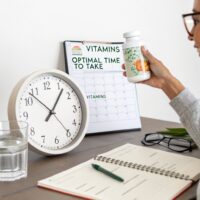 Cu谩l es la mejor hora para tomar las vitaminas