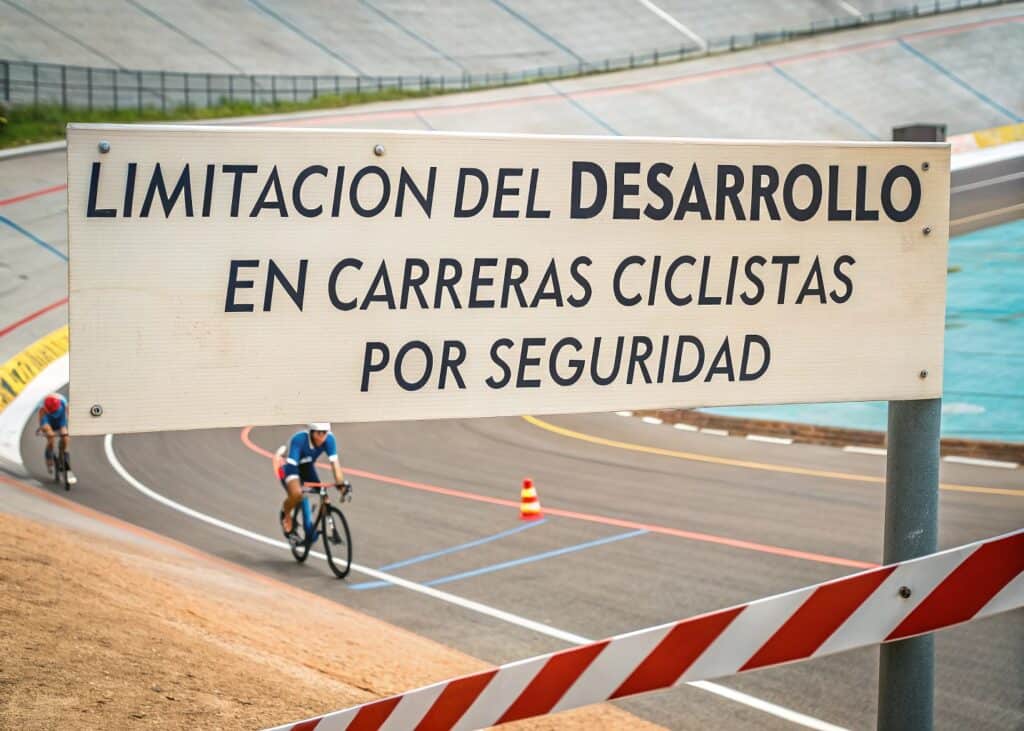 limitaci n del desarrollo en carreras ciclistas po