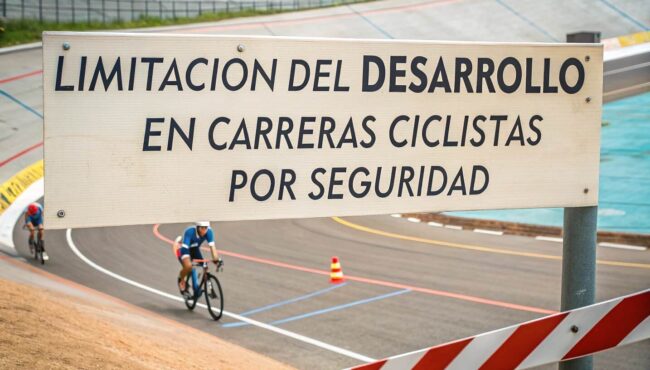 limitaci n del desarrollo en carreras ciclistas po