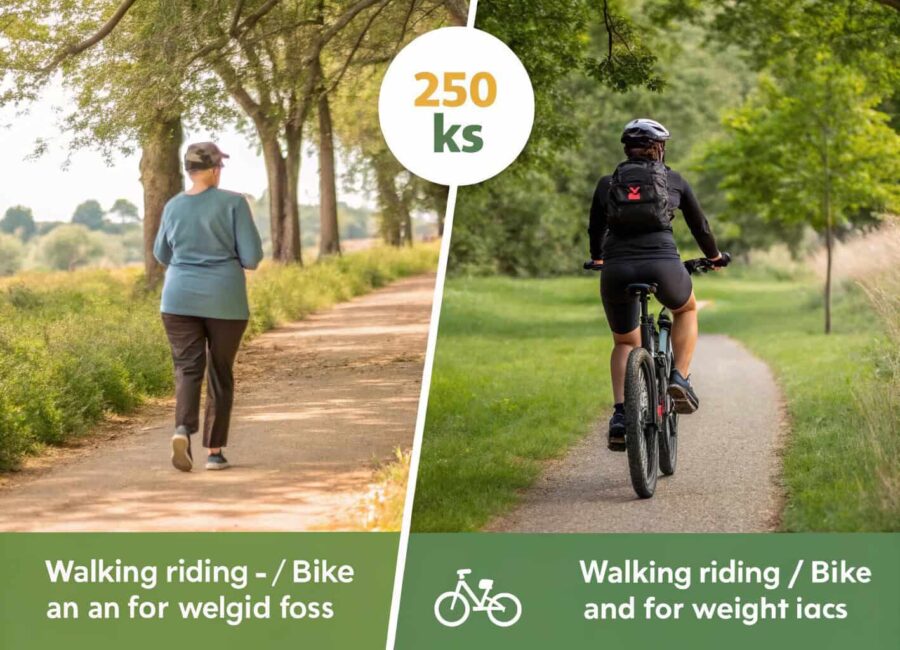 para peder peso que es mejor andar o montar en ebi