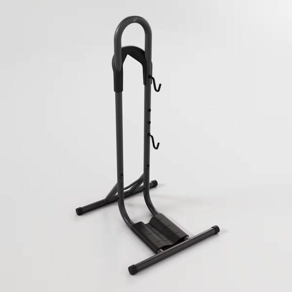 Soporte 1 Bicicleta Suelo Negro 2 En 1