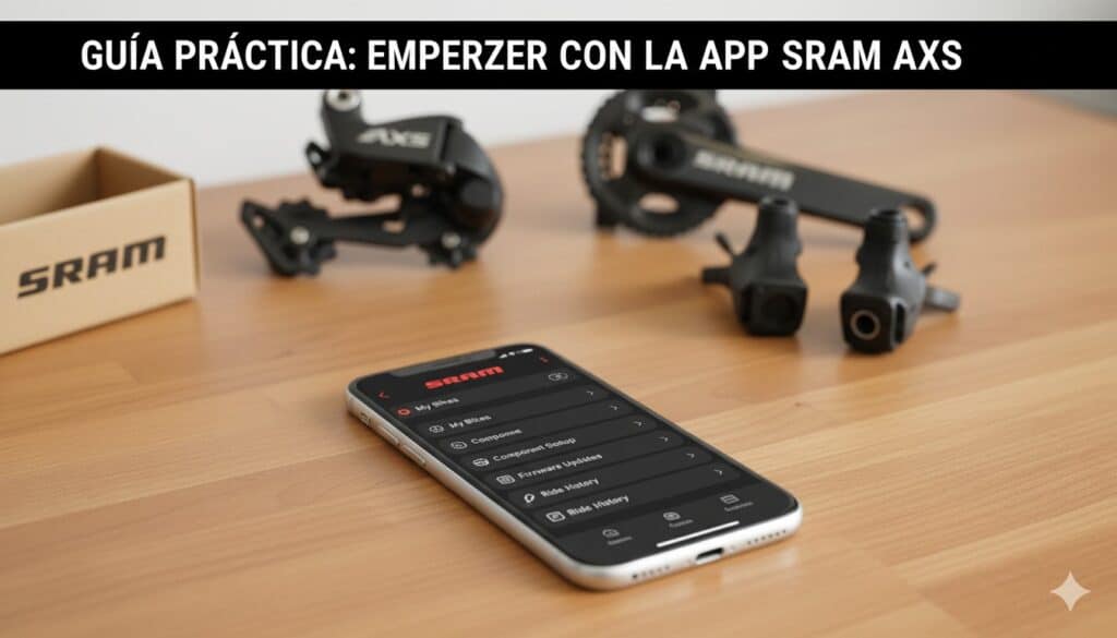Guía Práctica: Empezar con la App SRAM AXS